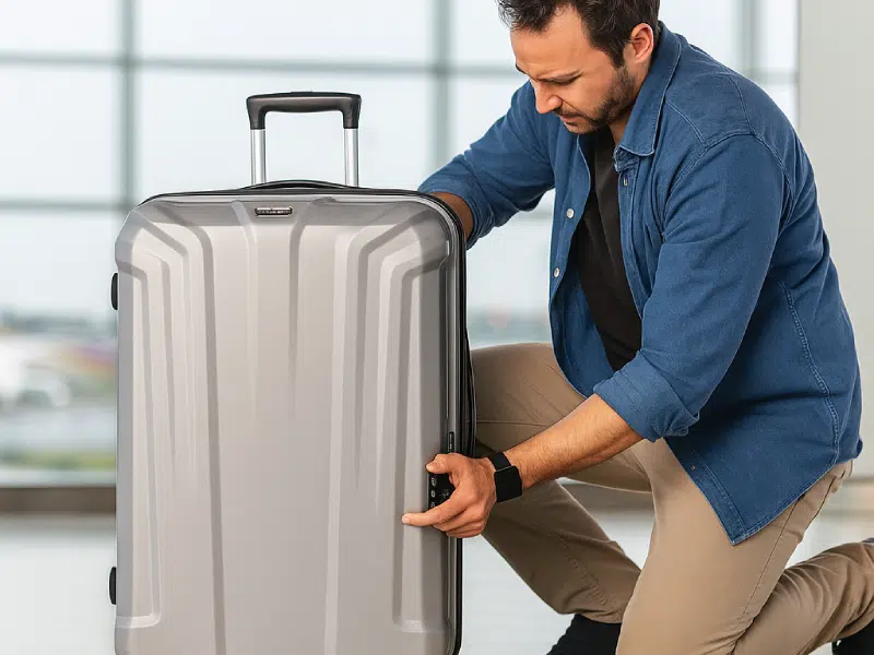 Como abrir una maleta Samsonite